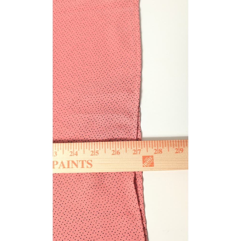 Liz Claiborne Womens Plus Size XXL Coral Polka Dot Ruffle Neck Tie Neck Blouse - Picture 8 of 8